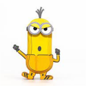 Eugy - 3D Cardboard Model - Minions - Kevin