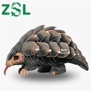 Eugy - 3D Cardboard Model - Pangolin