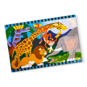 Melissa and Doug - Floor Puzzle - Safari Social