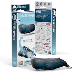 Eugy - 3D Cardboard Model - Sperm Whale