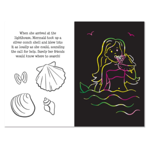 Peter Pauper Press - Scratch and Sketch - Mermaid Adventures