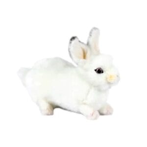 Hansa - Soft Toy - Small White Rabbit