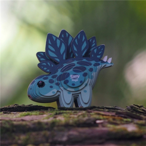 Eugy - 3D Cardboard Model - Stegosaurus