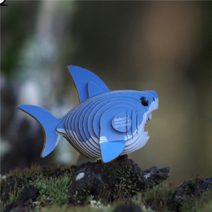Eugy - 3D Cardboard Model - Shark