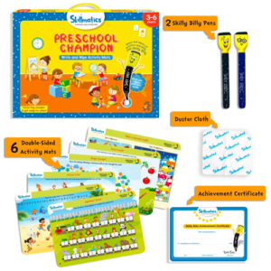 Skillmatics - Write and Wipe Activity Mats - Preschool Champion