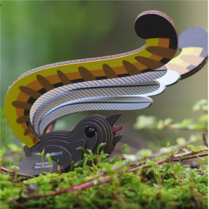 Eugy - 3D Cardboard Model - Lyre Bird
