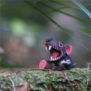 Eugy - 3D Cardboard Model - Tasmanian Devil