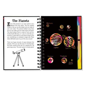 Peter Pauper Press - Scratch and Sketch - Solar System