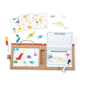 Melissa and Doug - Play Draw Create - Dinosaurs