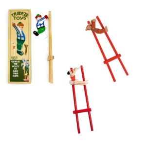 Retro Games - Trapeze Toys - Monkey, Clown or Ballerina