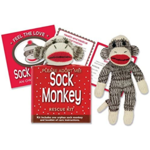 Peter Pauper Press - Soft Toy - Hug a Sock Monkey