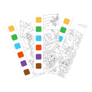 mierEdu - Pocket Watercolour Painting Book - Classical Fairy Tales