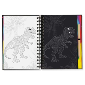 Peter Pauper Press - Scratch and Sketch - Extreme Dinosaurs