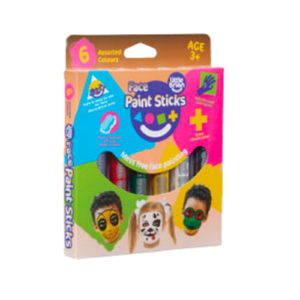 Little Brian - Face Paints - 6 pack