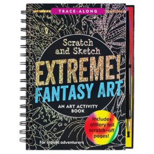 Peter Pauper Press - Scratch and Sketch - Extreme Fantasy