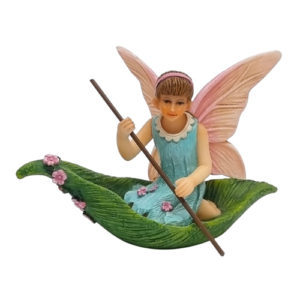 Jopaz - Fairy Accessory - Mila on a Leaf Boat