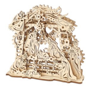 Ugears - Small - Mechanical Model - Nativity Scene