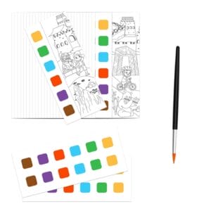 mierEdu - Pocket Watercolour Painting Book - Travel Around the World