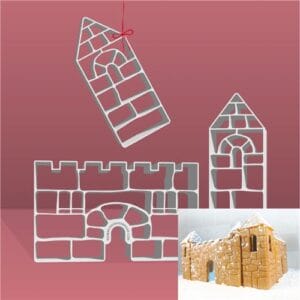 Redbrick - Cobblestone Castle - Large