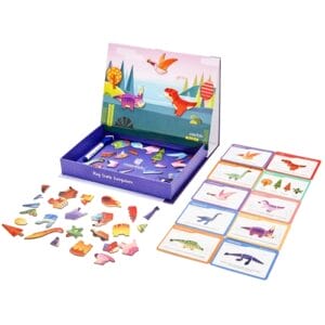 mierEdu - Magnetic Art Case - Dino World