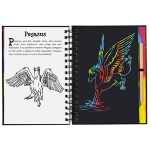 Peter Pauper Press - Scratch and Sketch - Dragons and Mythical Creatures