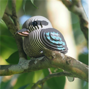 Eugy - 3D Cardboard Model - Kookaburra