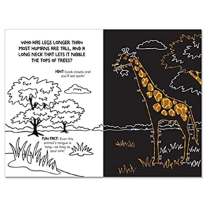 Peter Pauper Press - Scratch and Sketch - Dot to Dot Animals