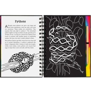 Peter Pauper Press - Scratch and Sketch - Reptiles and Amphibians