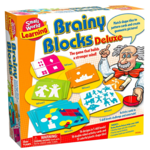 Small World Toys - Brainy Blocks Deluxe