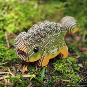 Eugy - 3D Cardboard Model - Ankylo