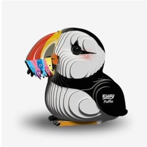 Eugy - 3D Cardboard Model - Puffin