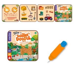 mierEdu - Water Doodle Book - Farm Animals