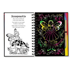 Peter Pauper Press - Scratch and Sketch - Garden Fairies