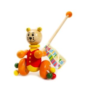 House of Marbles - Push Along - Teddy Bear
