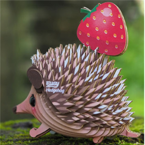 Eugy - 3D Cardboard Model - Hedgehog