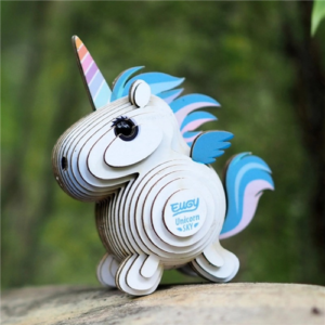 Eugy - 3D Cardboard Model - Unicorn Sky