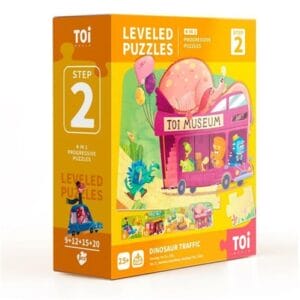 TOi World - Levelled Puzzle - Step 2 - Dinosaur Traffic