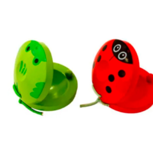Lucky Tree - Wooden Castanets - Frog and Bug