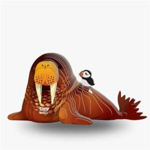 Eugy - 3D Cardboard Model - Walrus