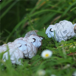 Eugy - 3D Cardboard Model - Sheep