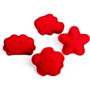 Bigjigs - Sand Moulds - Cherry Red