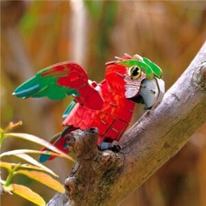 mierEdu - Mini Adjustable 3D Puzzle - Macaw