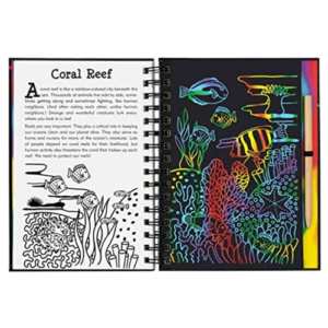 Peter Pauper Press - Scratch and Sketch - Coral Reef
