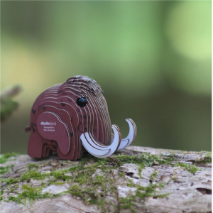Eugy - 3D Cardboard Model - Mammoth