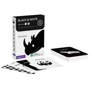 mierEdu - Cognitive Flash Cards - Black and White
