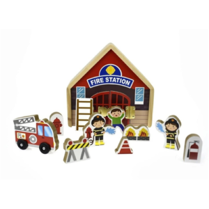 Kaper Kidz - Playset - Metal Latch - Fire Station
