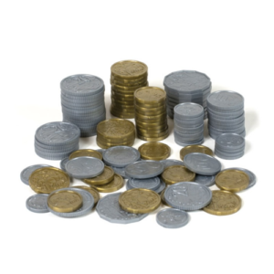 Knowledge Builder - Pretend Play - Plastic Play Coins