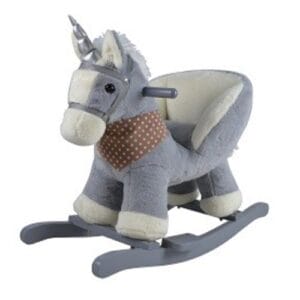 RockMe - Rocking Unicorn Chair - Grey