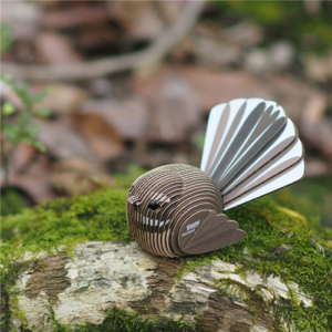 Eugy - 3D Cardboard Model - Fantail