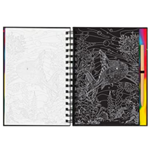 Peter Pauper Press - Scratch and Sketch - Extreme Undersea World